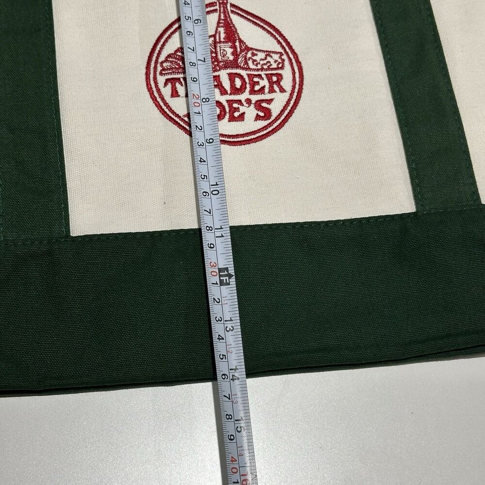 Trader Joe's Canvas Grocery Reusable Large Tote B… - image 7